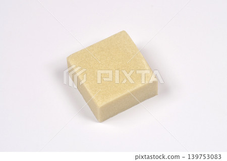 Handmade olive oil soap bar on white background Handmade olive oil soap bar on white background 139753083
