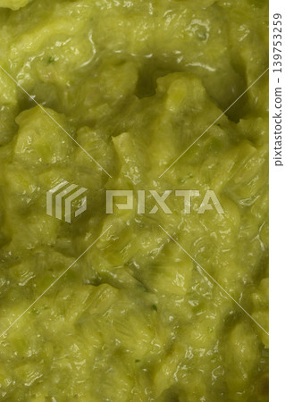 Texture of Fresh Blended Asparagus Puree Texture of Fresh Blended Asparagus Puree 139753259