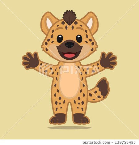 Vector image of a hyena Vector image of a hyena 139753483