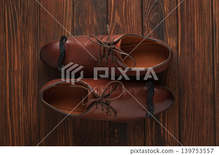 Father's Day shoes with mustache for men's celebration Father's Day shoes with mustache for men's celebration 139753557