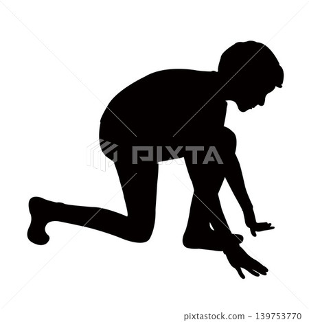 a boy body silhouette vector a boy body silhouette vector 139753770
