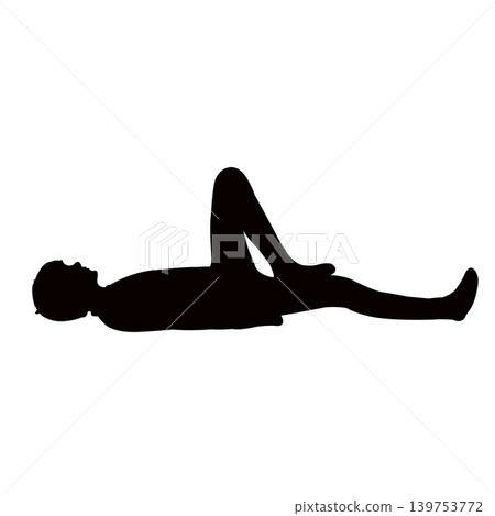 a boy body silhouette vector a boy body silhouette vector 139753772