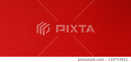 Bright red paper background for minimalist clean design 139754952
