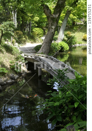 Japan, Hiroshima, Shukkei-en Garden 139755251