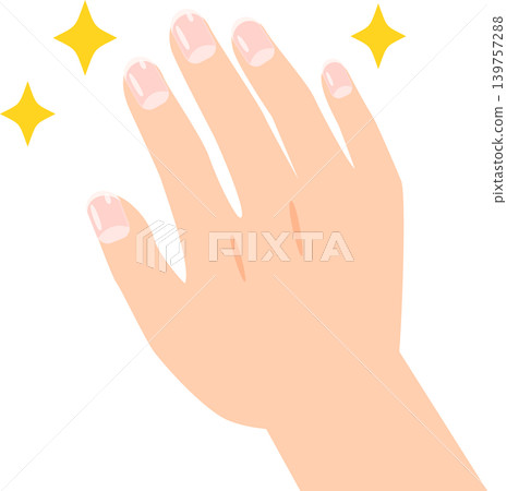 Healthy fingernails Healthy fingernails 139757288