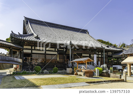 Myorinji Temple, Main Hall, near the main gate, Okayama City, Okayama Prefecture Myorinji Temple, Main Hall, near the main gate, Okayama City, Okayama Prefecture 139757310