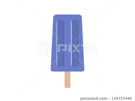 Simple ice cream illustration Simple ice cream illustration 139757440