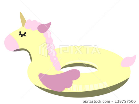 獨角獸浮子的插圖 139757500