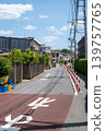 住宅區的道路風景 139757765