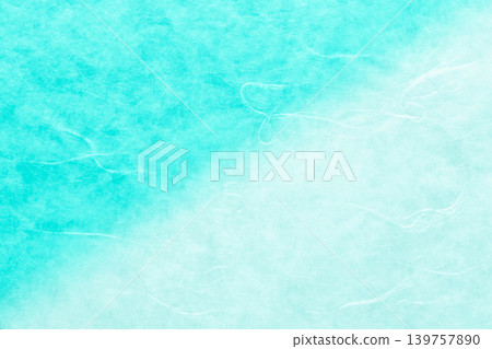 Light blue washi paper, gradation, cloud dragon pattern Light blue washi paper, gradation, cloud dragon pattern 139757890