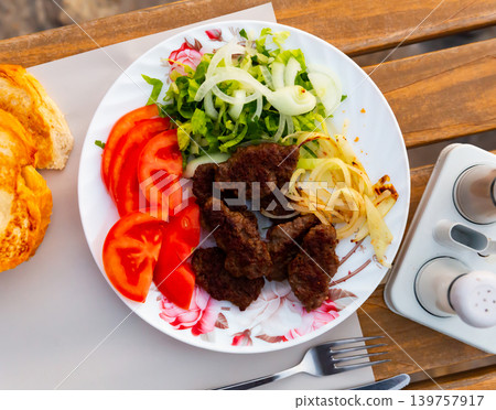 turkish food kofte turkish food kofte 139757917
