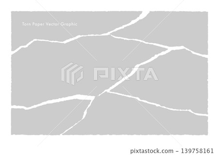 Torn paper vector graphic (Grey) Torn paper vector graphic (Grey) 139758161