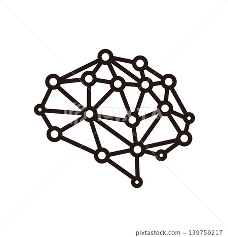 Neural Network Brain Icon | Line Drawing Vector for AI, Artificial Intelligence, and Machine Learning Neural Network Brain Icon | Line Drawing Vector for AI, Artificial Intelligence, and Machine Learning 139759217