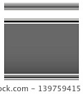 Metallic Gradient Frame Border, Chrome Silver Panel Background Design 139759415