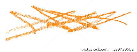 orange pencil strokes isolated on transparent background orange pencil strokes isolated on transparent background 139759592
