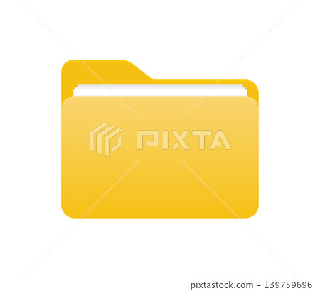 Folder vector icon illustration (document) Folder vector icon illustration (document) 139759696
