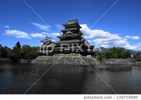 Matsumoto Castle in early summer Matsumoto Castle in early summer 139759990