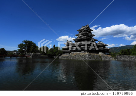 Matsumoto Castle in early summer 139759996