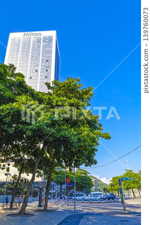 Rio de Janeiro Brazil Copacaban City Downtown Street Cityscape Skyline. Rio de Janeiro Brazil Copacaban City Downtown Street Cityscape Skyline. 139760073