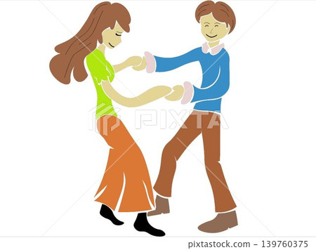 Dancing Couple Dancing Couple 139760375
