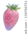Pastel-colored, dreamy strawberries 139760751