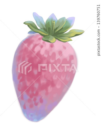 Pastel-colored, dreamy strawberries Pastel-colored, dreamy strawberries 139760751
