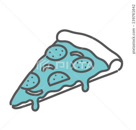 披薩插圖(垃圾食物/速食) 披薩插圖(垃圾食物/速食) 139761642