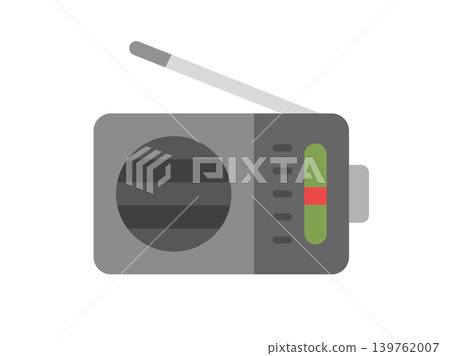 收音機圖示插圖 收音機圖示插圖 139762007