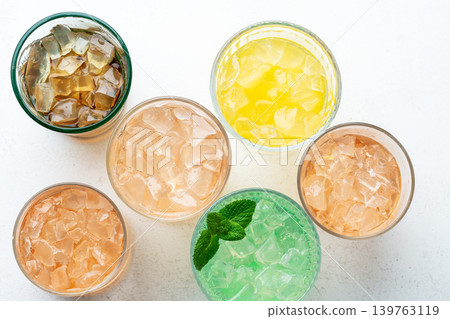 party iced drinks set refreshing summer beverage party iced drinks set refreshing summer beverage 139763119