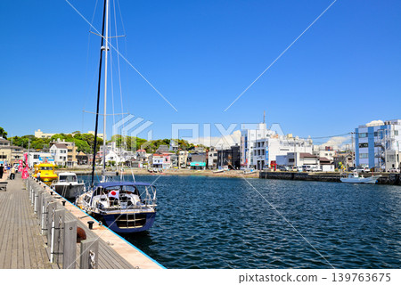 Misaki Fishing Port in Miura City: One of Japan's leading tuna fishing bases. Misaki Fishing Port in Miura City: One of Japan's leading tuna fishing bases. 139763675
