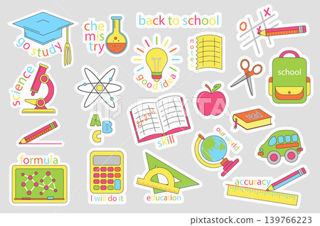 School Stickers School Stickers 139766223