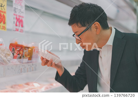 supermarket, gents, male 139766720