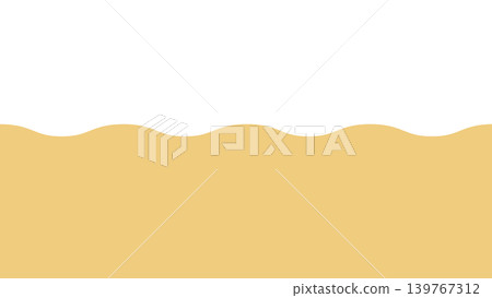 波浪背景素材,扁平化設計 波浪背景素材,扁平化設計 139767312