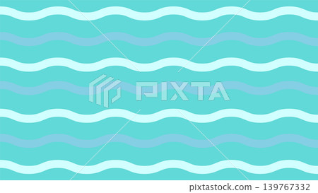 Wave background material, flat design Wave background material, flat design 139767332