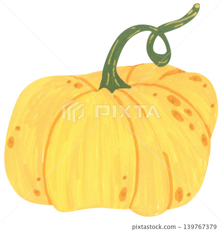 Pumpkin hand drawn illustration, cute autumn thanksgiving harvest collection with squash gourd leaves, cozy farm decor, organic seasonal vegetable card graphic design Pumpkin hand drawn illustration, cute autumn thanksgiving harvest collection with squash gourd leaves, cozy farm decor, organic seasonal vegetable card graphic design 139767379