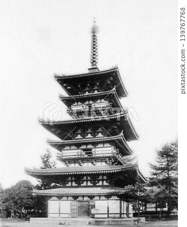 Yakushiji East Pagoda, a National Treasure of Japan Yakushiji East Pagoda, a National Treasure of Japan 139767768