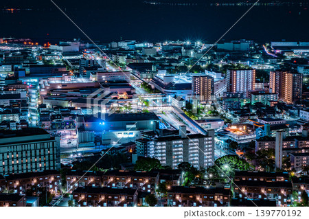 廣島鈴峰公園的夜景 139770192