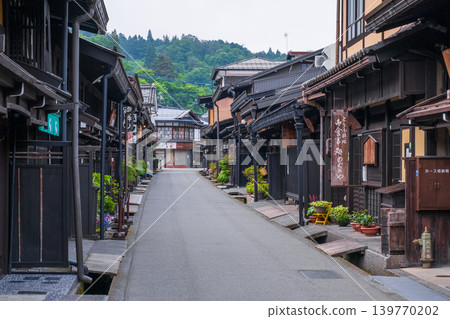 飛Tak高山的老城鎮景觀 飛Tak高山的老城鎮景觀 139770202