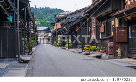 飛Tak高山的老城鎮景觀 139770223