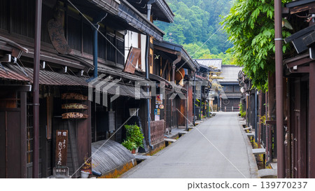 飛Tak高山的老城鎮景觀 139770237