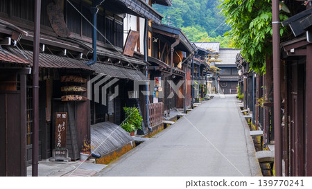 飛Tak高山的老城鎮景觀 139770241