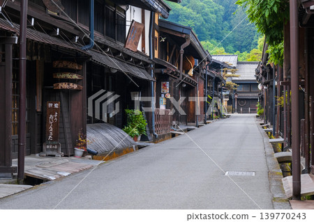 飛Tak高山的老城鎮景觀 139770243