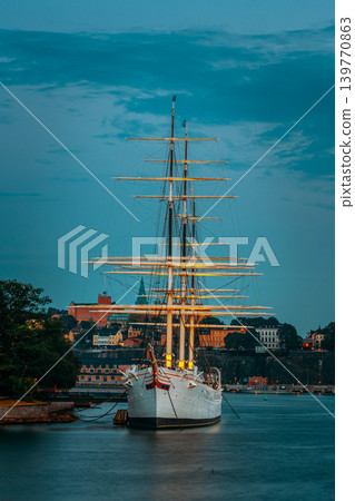 Af Chapman Full-Rigged Ship at Skeppsholmen 139770863