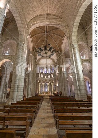 Saint-Pierre church, Preuilly-sur-Claise, Indre-et-Loire, Val de Loire, France Saint-Pierre church, Preuilly-sur-Claise, Indre-et-Loire, Val de Loire, France 139771556