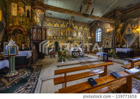 St. Michael Archangel's gothic wooden church, Brunary, Lesser Poland Voivodeship, Poland 139771658