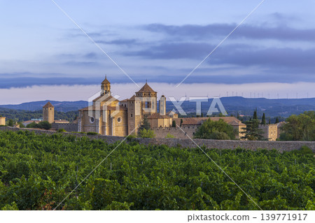 Royal Abbey of Santa Maria de Poblet, cistercian monastery, Catalonia, Spain Royal Abbey of Santa Maria de Poblet, cistercian monastery, Catalonia, Spain 139771917