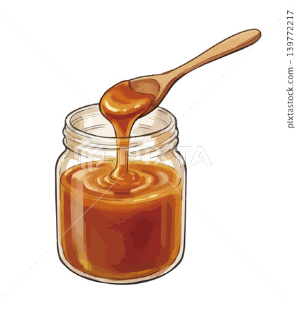 Caramel illustrations Caramel illustrations 139772217