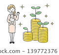 Image illustrations representing growth and investment 139772376