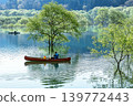 Canoe tour of the "Submerged Forest of Shirakawa Lake" (Iide Town, Yamagata Prefecture, late April) 139772443