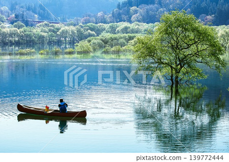 白川湖水下森林獨木舟之旅(山形縣飯出町,4月下旬) 白川湖水下森林獨木舟之旅(山形縣飯出町,4月下旬) 139772444